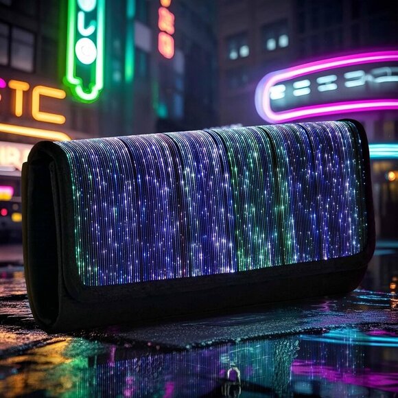 Elegant LED Light Up Purse with 11 Color Options - Ideal for Graduations & Proms - Picture 7 of 9